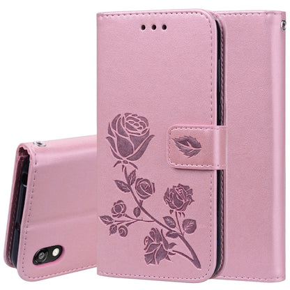 Rose Embossed Horizontal Flip PU Leather Case for Huawei Honor 8S / Y5 (2019), with Holder & Card Slots & Wallet, For Huawei Honor 8S / Y5 (2019)