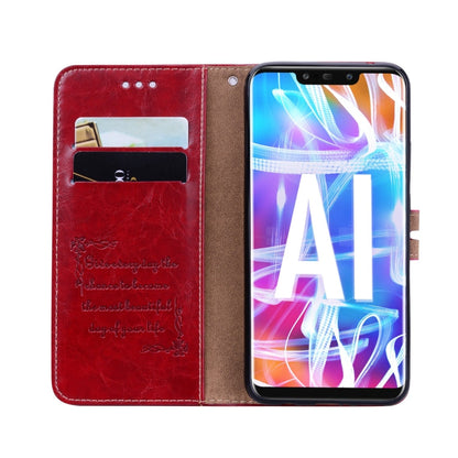 Business Style Oil Wax Texture Horizontal Flip Leather Case for Huawei Mate 20 Lite, with Holder & Card Slots & Wallet, For Huawei Mate 20 Lite