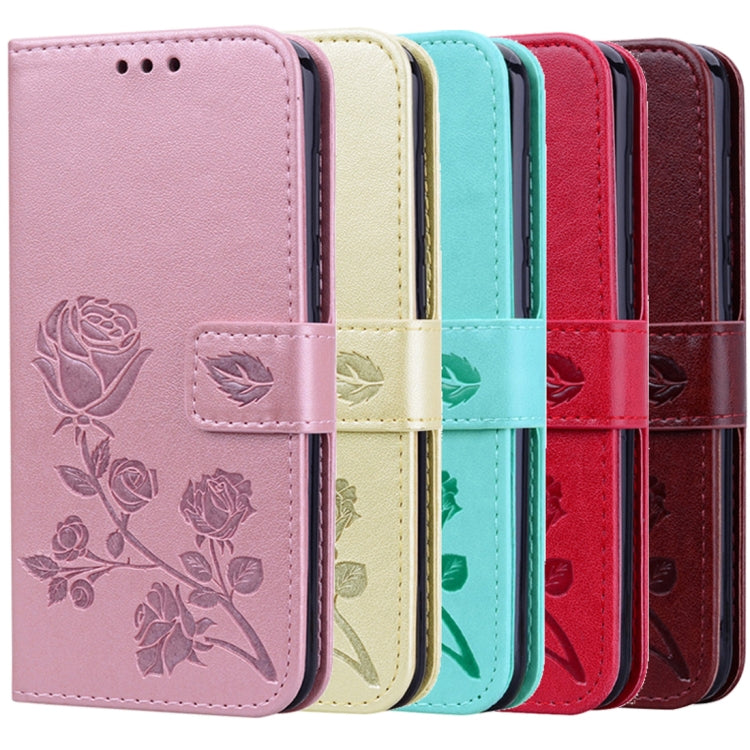 Rose Embossed Horizontal Flip PU Leather Case for Huawei Mate 20 Lite, with Holder & Card Slots & Wallet, For Huawei Mate 20 Lite, Huawei Mate 20 Lite