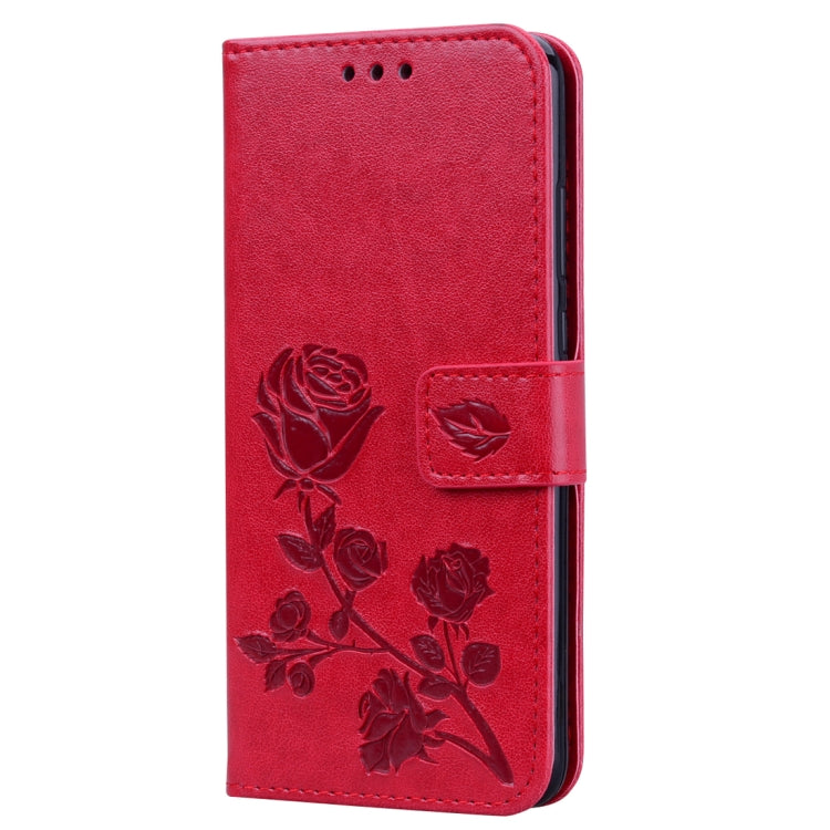 Rose Embossed Horizontal Flip PU Leather Case for Huawei P20, with Holder & Card Slots & Wallet, For Huawei P20, Huawei P20