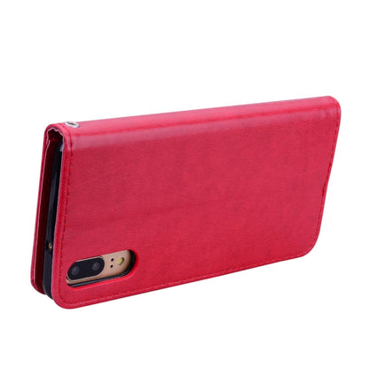 Rose Embossed Horizontal Flip PU Leather Case for Huawei P20, with Holder & Card Slots & Wallet, For Huawei P20, Huawei P20