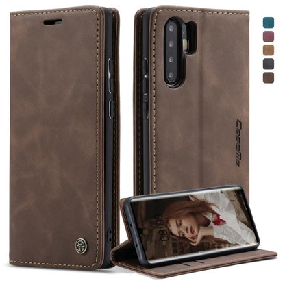 CaseMe-013 Multifunctional Retro Frosted Horizontal Flip Leather Case for Huawei P30 Pro, with Card Slot & Holder & Wallet, For Huawei P30 Pro