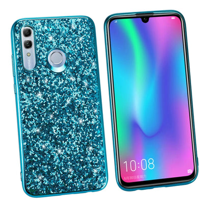 Glittery Powder Shockproof TPU Case for Huawei  Honor 10 Lite, For Huawei Honor 10 Lite