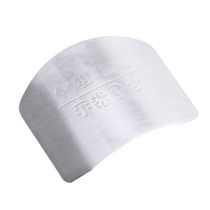 Creative Kitchen Necessary Food Vegetable Cutting Stainless Steel Hand Finger Guard Protector, Cutting Finger Protector