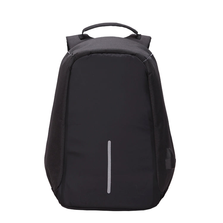 Multi-Function Large Capacity Travel Anti-theft Security Casual Backpack Laptop Computer Bag with External USB Charging Interface for Men / Women, Size: 42 x 29 x 14 cm, Black, Grey, Blue, Purple