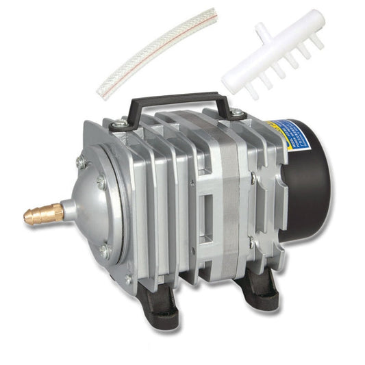 ACO-003 35W 65L/Min Electromagnetic Air Pump Compressor Seafood Fish Tank Increase Oxygen Air Flow Spliter, US Plug, ACO-003