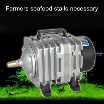 ACO-004 58W 75L/Min Electromagnetic Air Pump Compressor Seafood Fish Tank Increase Oxygen Air Flow Spliter, US Plug, ACO-004