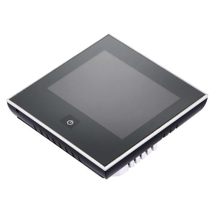 BHT-2001 3A Load Water Heating Type LCD Digital Heating Room Thermostat, Display Clock / Temperature / Time / Week / Heat etc., BHT-2001 3A (Black)