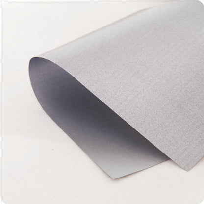 4 PCS Gas Furnace Surface Ultra-thin Fibre Material Stovetop Protective Cleaning Pad, Size: 27*27 cm (Silver), 4 PCS