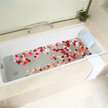 Bathroom Supplies Bathtub Pillow Bath Bathtub Headrest Suction Cup Waterproof Bath Pillows,Random Color Delivery,Size: 31*21cm, Bathtub Pillow