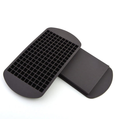 160 Lattice 1cm Small Cube Ice Trays Square Shape Silicone Ice Cube Trays, 160-Grid