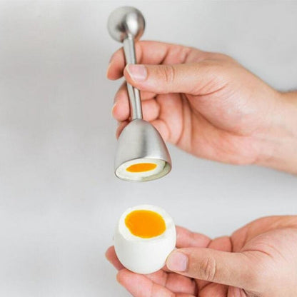 Kitchen Tools Stainless Steel Egg Scissors Opener, Size: 4.5*14.5cm, Egg Scissors Opener