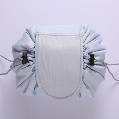 Travel Large Volume Drawstring Bag Cosmetic Sundries Storage Bag, Light Grey, Light Pink, Mint Green, Navy Blue, Red, Black, Pink