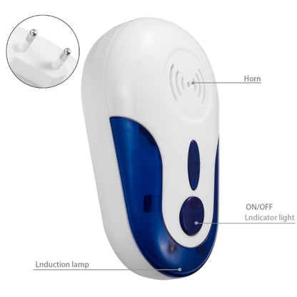 4W Electronic Ultrasonic Anti Mosquito Rat Mouse Cockroach Insect Pest Repeller, AC 90-250V, 109 EU Plug, 109 UK Plug