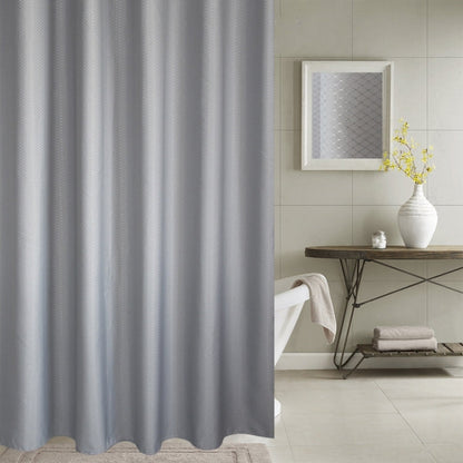 Thickening Waterproof And Mildew Curtain Honeycomb Texture Polyester Cloth Shower Curtain Bathroom Curtains,Size:200*200cm, Size:200*200cm