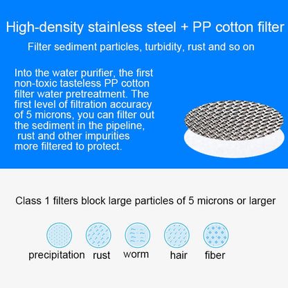 Bath Water Purifier Shower Faucet Chlorine Filter, Interface: 2.1cm / 2.7cm, 2.1cm / 2.7cm Faucet Filter