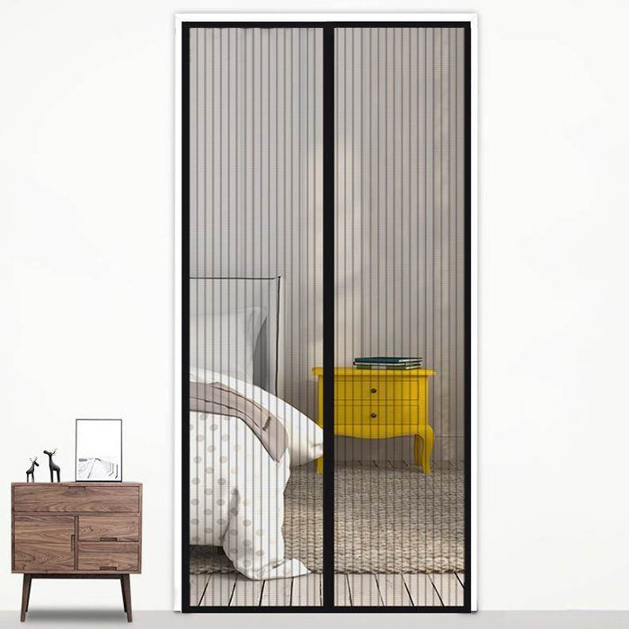 Magnetic Door Curtain Mosquito-proof Screen Door Curtain, Size:210x100cm, Size:210x100cm(White), Size:210x100cm(Black), Size:210x100cm(Coffee), Size:210x100cm(Beige)