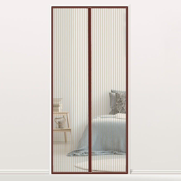 Magnetic Door Curtain Mosquito-proof Screen Door Curtain, Size:210x100cm, Size:210x100cm(Beige), Size:210x100cm(White), Size:210x100cm(Black), Size:210x100cm(Coffee)