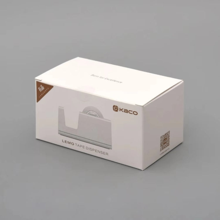 Original Xiaomi Youpin Kaco LEMO Tape Dispenser with 2 Rolls Tapes & Staples, Kaco LEMO Tape Dispenser