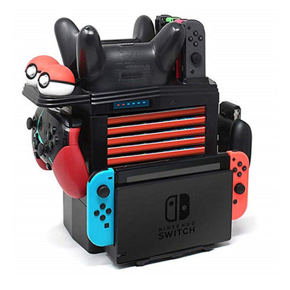 KJH Multi-function Bracket Handle Charging Base Receiving Frame for Nintendo Switch, KJH-SWITCH-27