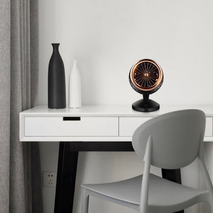 Portable Adjustable Mini USB Charging Air Convection Cycle Desktop Electric Fan Air Cooler, Support 2 Speed Control