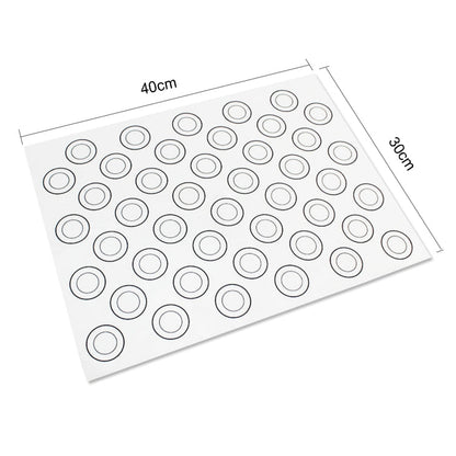 Kitchen Multi-function Roast Macaron Sugar not Sticky Pad & Kneading Pad & Insulation Pad, Size: 40*30cm, Sugar not Sticky Pad, Insulation Pad
