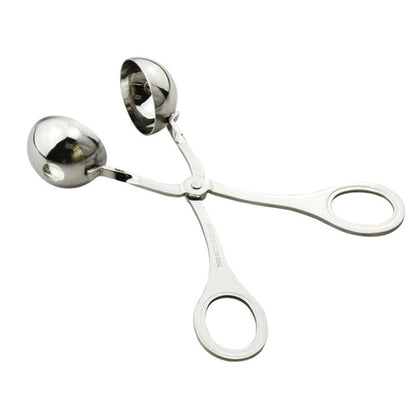 Stainless Steel Meatball Maker Stuffed Meatball Clip DIY Fish Meat Rice Ball Maker, Stainless Steel