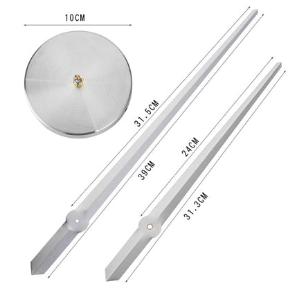 Creative DIY Stainless Steel Wall Clock Home Office Decoration