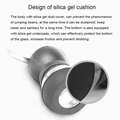 Portable Conical Burr Mill Manual Spice Herbs Hand Grinding Machine Coffee Bean Grinder with Seal Pot, With Seal Pot