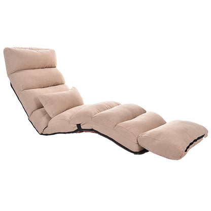 C1 Lazy Couch Tatami Foldable Single Recliner Bay Window Creative Leisure Floor Chair, Size:205x56x20cm, 205x56x20cm (Red), 205x56x20cm (Purple), 205x56x20cm (Lake Blue), 205x56x20cm (Khaki), 205x56x20cm (Green), 205x56x20cm (Dark Coffee)              ...
