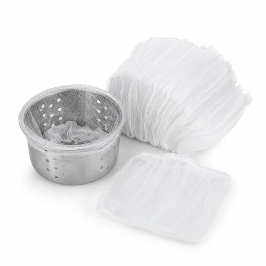 100pcs /Pack Sink Strainer Mesh Bags Disposable Kitchen Sink Filter Bags Elastic Fine Mesh Food Catcher for Sink Drain, Filter Bag
