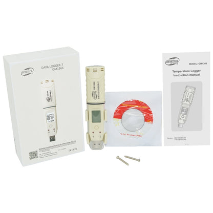BENETECH GM1366 USB Digital Temperature Recorder Meter with Alarm, GM1366