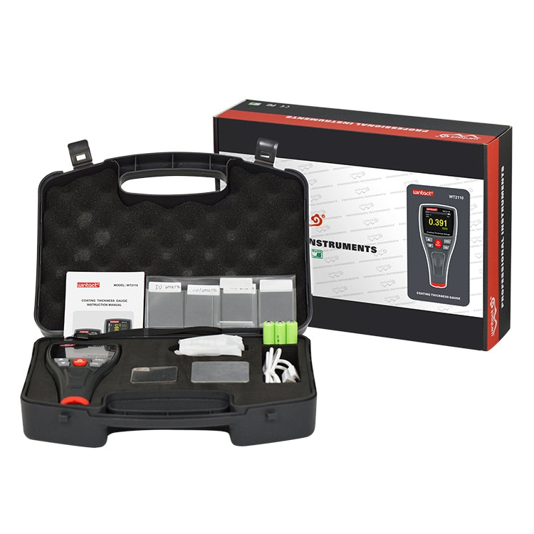 Wintact WT2110 Color Screen Display Coating Thickness Gauge, WT2110