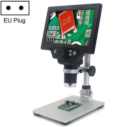 G1200 7 inch LCD Screen 1200X Portable Electronic Digital Desktop Stand Microscope, AU Plug, Lithium Battery EU Plug, Lithium Battery UK Plug, Lithium Battery US Plug, Lithium Battery AU Plug