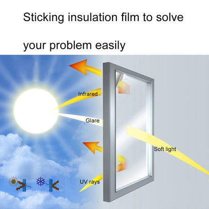 UV Reflective One Way Privacy Decoration Glass Window Film Sticker, Width: 60cm, Length: 1m, Width: 60cm