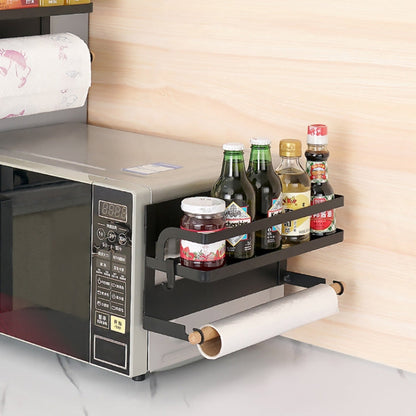 Kitchen Single Layer Magnetic Refrigerator Rack Storage Holder, Single Layer