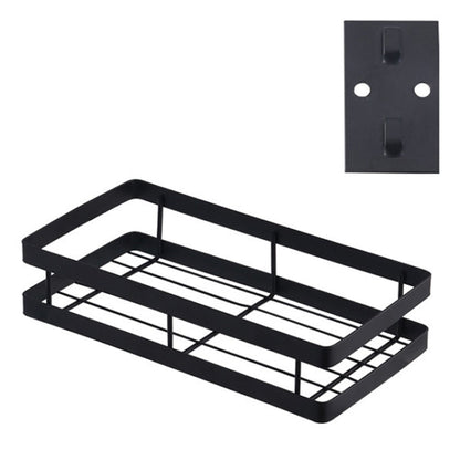 25cm Kitchen Punch-free Wall Mount Seasoning Storage Rack, 25cm