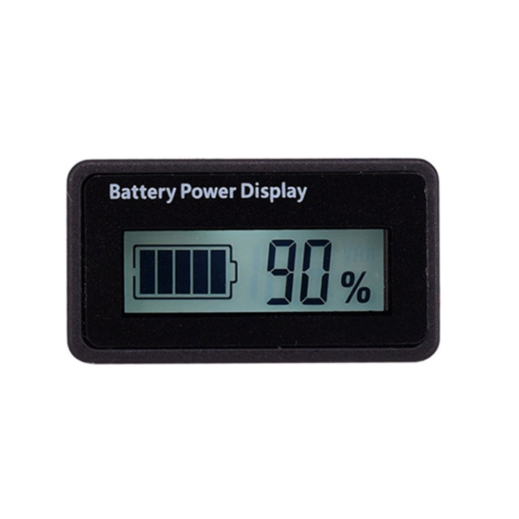 H5 12V-48V Lead-acid Battery Voltage Tester Percentage Voltmeter Gauge Lithium Battery Status Monitor, 12V-48V Green Light, 12V-48V White Light, 12V-48V Blue Light