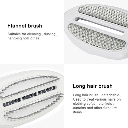 Multifunction Household Handheld Steamer Travel Portable Hand - Held Steam Hanging Hot Machine Ceramic Bottom with Flannelette Brush & Hair Brush & Measuring Cup,US Plug, US Plug Purple