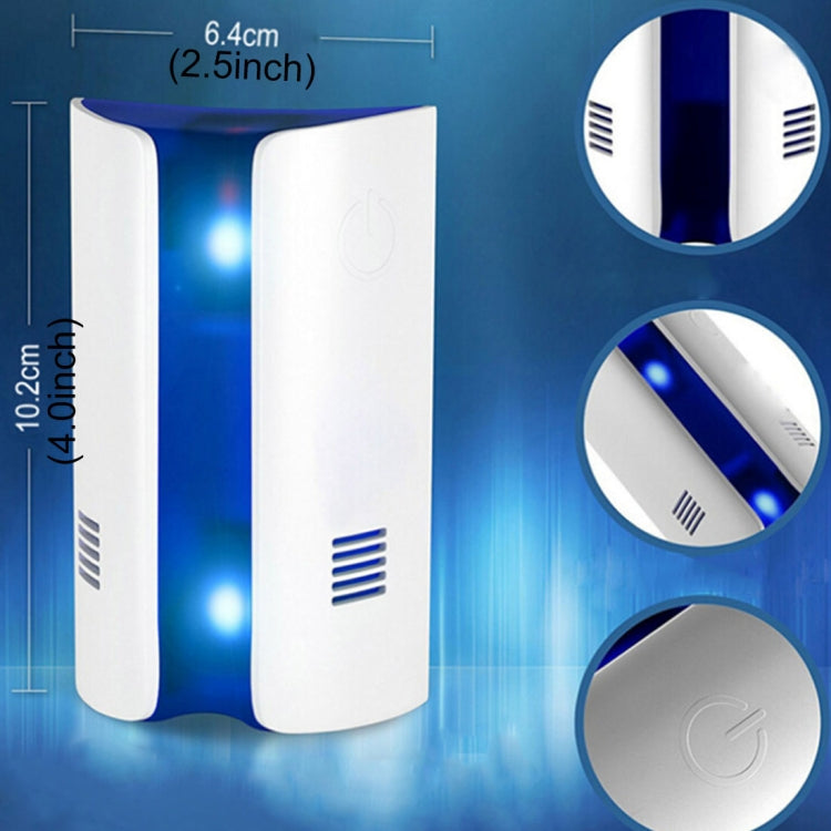Electromagnetic Wave Frequency-conversion Double Waves Multi-function Mosquito Repellent Ultrasonic Pest Repeller, UK Plug, EU Plug