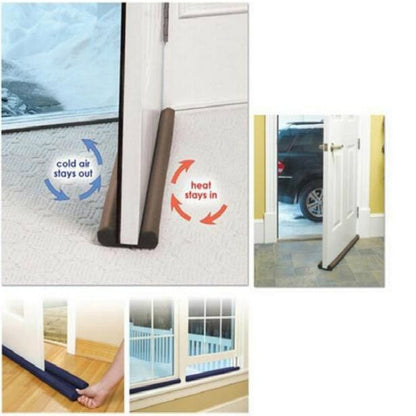 5 PCS TWIN DRAFT GUARD Creative Home Improvement Accessories Door Window Dustproof Tools, Length: 90cm, Dustproof Tools