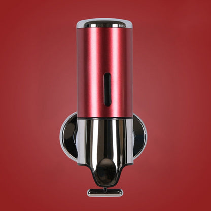 Hotel Shower Manual Dispenser Wall Mounted Washing Liquid Shampoo Soap Bottle, Capacity: 500ml, 500ml/Silver, 500ml/White, 500ml/Dark Red, 500ml/Green, 500ml/Gold, 500ml/Blue, 500ml/Purple
