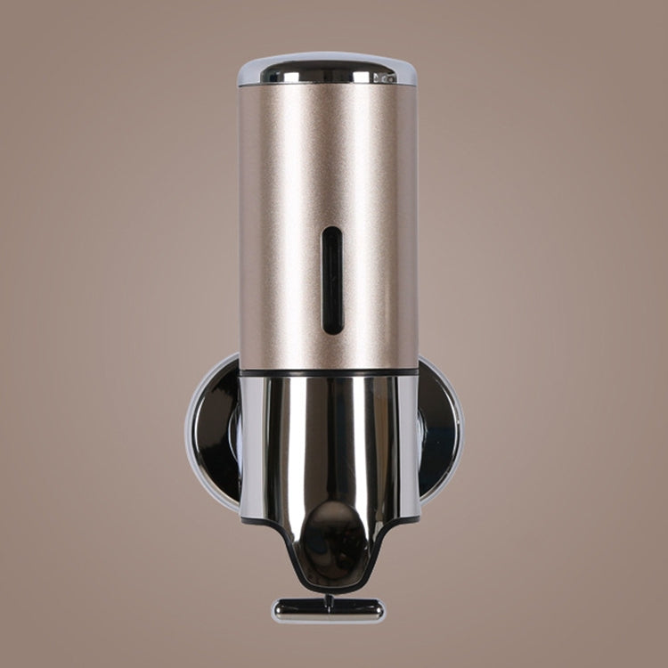 Hotel Shower Manual Dispenser Wall Mounted Washing Liquid Shampoo Soap Bottle, Capacity: 500ml, 500ml/Silver, 500ml/White, 500ml/Dark Red, 500ml/Green, 500ml/Gold, 500ml/Blue, 500ml/Purple