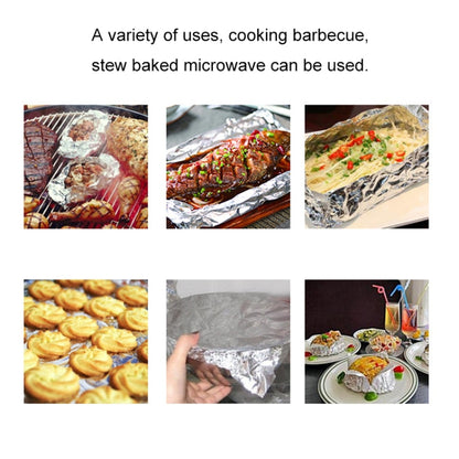 5 PCS 5m Bakest Aluminum Tin Foil Paper Barbecue Paper, 5 PCS Barbecue Paper