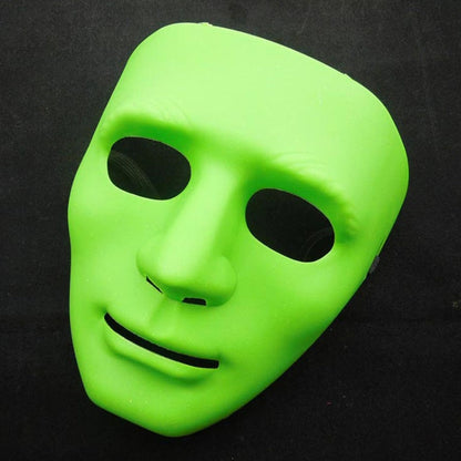 Halloween Festival Bboy Hip-hop Street Step Masquerade Mask, Size: 18-19cm, Random Color Delivery, Bboy Hip-hop