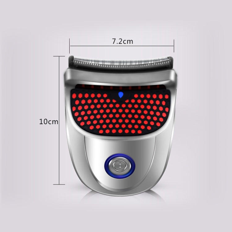HJ-2018 Men Electric Shaver Fader Self-help Hair Clipper with Spare Cutter Head, Standard Version, CN Plug, with Spare Cutter Head
