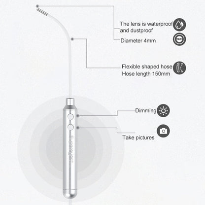 Supereyes Y001 Ear Mite Mouth Electronic Digital Fixed Focus Endoscope, Y001