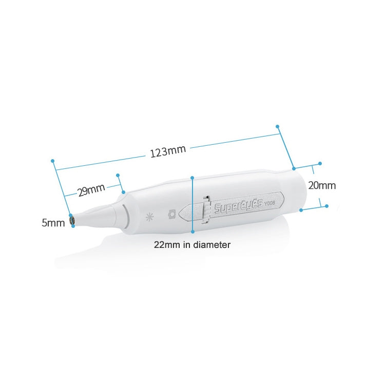 Supereyes Y008 Ear Nose Mouth Wireless Digital Electronic Endoscope, Y008