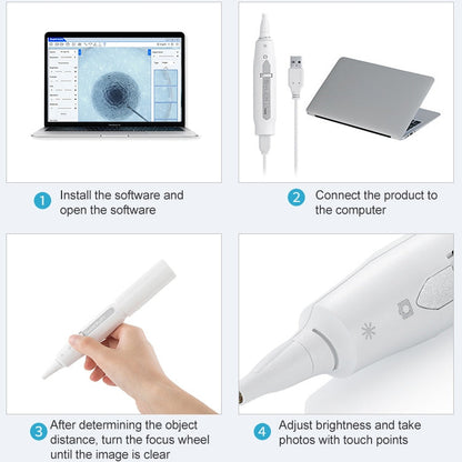 Supereyes Y008 Ear Nose Mouth Wireless Digital Electronic Endoscope, Y008