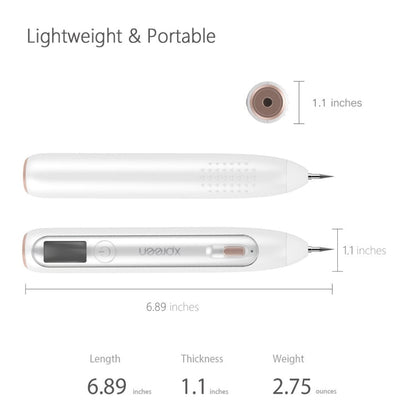 XPREEN XPRE051 Professional Wireless Rechargeable Mole Freckle Dark Spots Tattoo Wart Removal Pen Skin Tag Spot Eraser Pro Beauty Sweep Spot Pen Kit With LED Screen & Spotlight